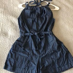 Universal Thread M, Cotton Denim Romper